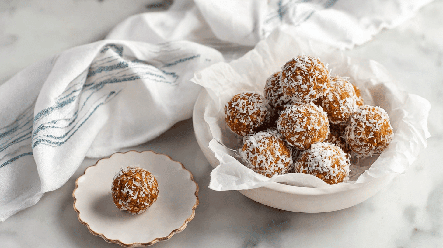 Easy No-Bake Carrot Cake Balls: Healthy Vegan Energy Bites